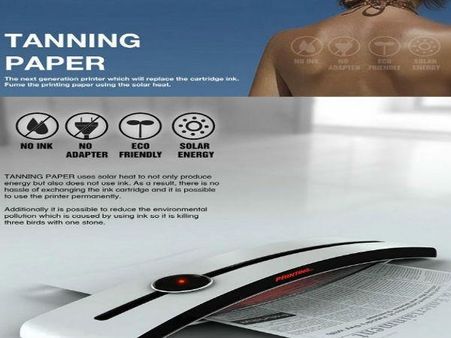 9 સોલર પાવર પ્રિન્ટર