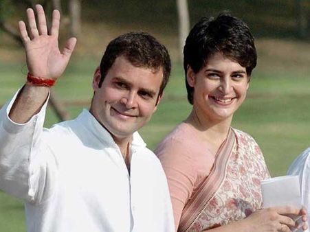 પ્રિયંકા અને રાહુલનો મોદી પર પ્રહાર