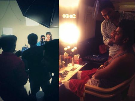 પૂજૈ માટે વિશાલ-શ્રુતિનું ફોટોશૂટ