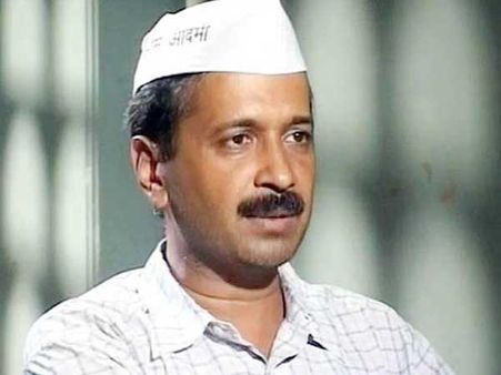 મોદી સમર્થકોએ કર્યો કેજરીવાલનો વિરોધ