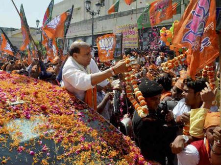 રાજનાથની નજર પીએમની ખુરશી પર 