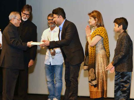 રાષ્ટ્રપતિ ભવન ખાતે ભૂતનાથ રિટર્ન્સનું સ્પેશિયલ સ્ક્રીનિંગ