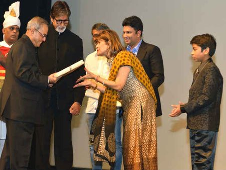 રાષ્ટ્રપતિ ભવન ખાતે ભૂતનાથ રિટર્ન્સનું સ્પેશિયલ સ્ક્રીનિંગ