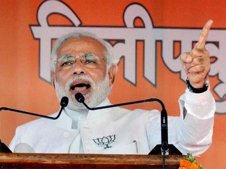 મોદીના પિતાને હતો ટી સ્ટોલ