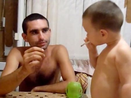 પિતાની દેખાદેખી