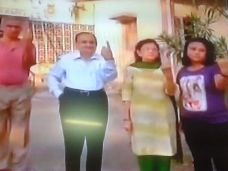 અનિતા કરવાલે કર્યું મતદાન