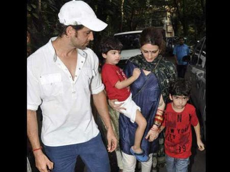 સુઝાનની પાસે જ રહેશે હૃતિક-સુઝાનના બાળકો