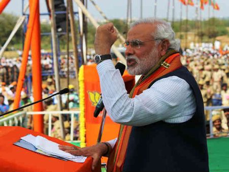 કોંગ્રેસે બનાવ્યુ સ્કૅમ ઇન્ડિયા હું બનાવીશ સ્કિલ ઇન્ડિયાઃ મોદી