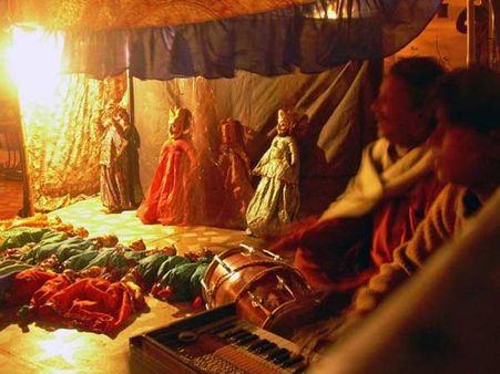 ટ્રેડિશનલ પપેટ શો