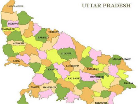 ઉત્તર પ્રદેશમાં 32.08% વોટિંગ