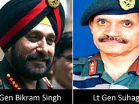 રક્ષા મંત્રાલયે નવા થલસેના અધ્યક્ષ તરીકે જન. સુહાગની ભલામણ કરી