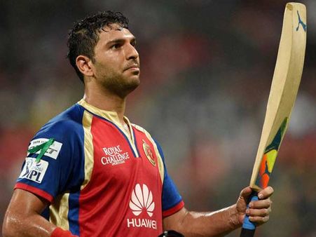 આઇપીએલ 7: યુવીની વિસ્ફોટક ઇનિંગ, બેંગ્લોરનો વિજય