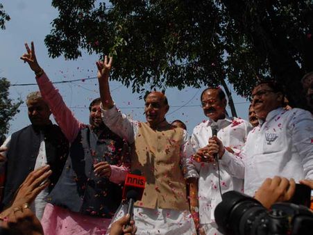 દિલ્હીમાં નરેન્દ્ર મોદી, ભાજપમાં ઉત્સાહ