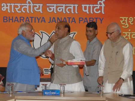 દિલ્હીમાં નરેન્દ્ર મોદી, ભાજપમાં ઉત્સાહ