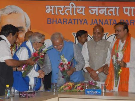 દિલ્હીમાં નરેન્દ્ર મોદી, ભાજપમાં ઉત્સાહ