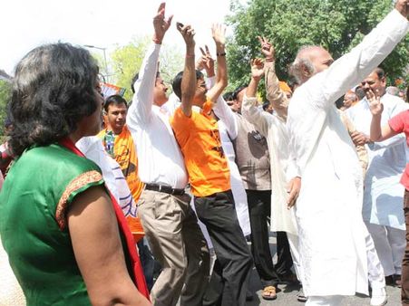 દિલ્હીમાં નરેન્દ્ર મોદી, ભાજપમાં ઉત્સાહ