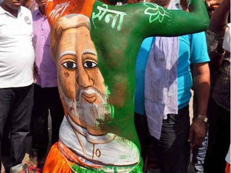 નરેન્દ્ર મોદીનો સમર્થક બનારસમાં