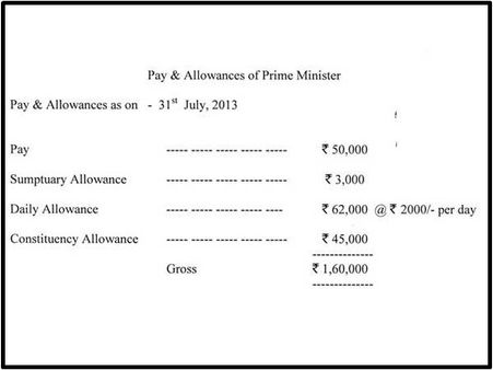 પીએમ તરીકે મળશે પગારમાં વધારો પીએમ તરીકે મળશે પગારમાં વધારો
