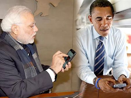 નરેન્દ્ર મોદી અને બરાક ઓબામાની પાસે કયો સ્માર્ટફોન છે?