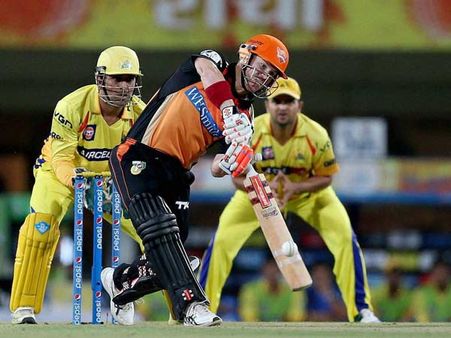 વોર્નરની વિસ્ફોટક બેટિંગ, ચેન્નાઇનો 6 વિકેટે પરાજય