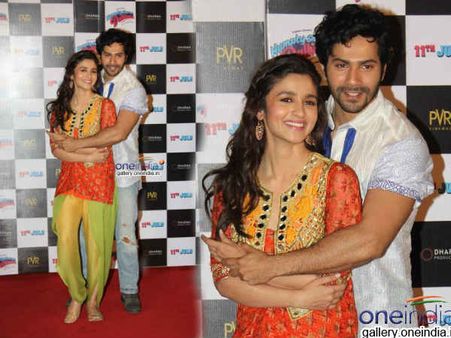 મસ્તીના મૂડમાં આલિયા-વરુણ