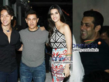 છવાઈ ગઈ હીરોપંતી, બે દિવસમાં 13.05 કરોડની કમાણી : સક્સેસ પાર્ટીમાં આમિર-સલમાન