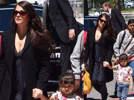 OMG : નાઇસ ઍરપોર્ટ પર ઐશ્વર્યા રાયનું Cleavage પ્રદર્શન!