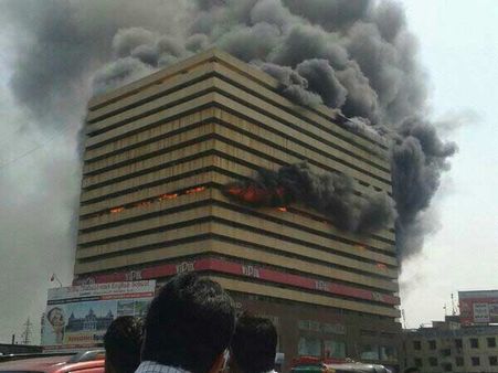 સુરતના કાપડ બજારમાં આગ