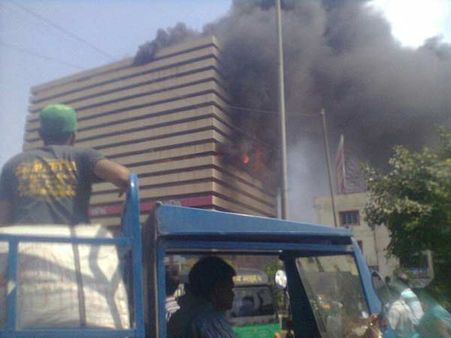 સુરતના કાપડ બજારમાં આગ