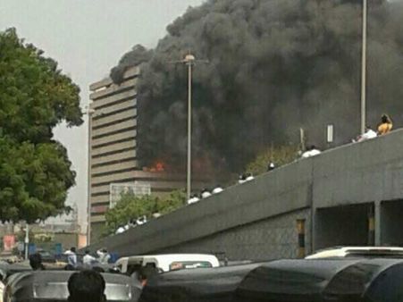 સુરતના કાપડ બજારમાં આગ