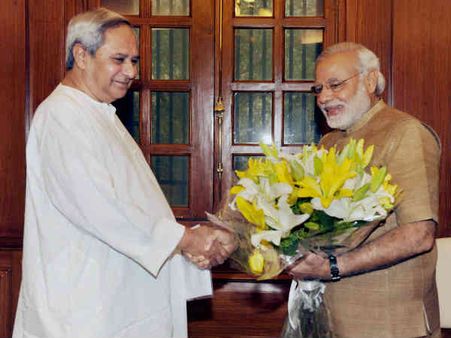 મોદીને મળ્યા પટનાયક, NDAમાં સામેલ થવા પર સાધ્યું મૌન