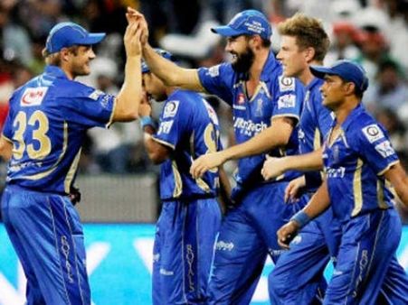 ચોગ્ગાઓની સંખ્યાની મદદથી રાજસ્થાન વિજયી