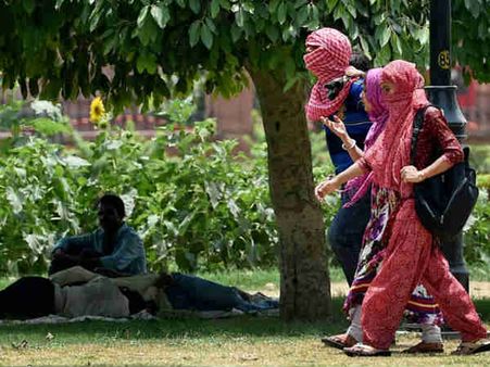 ગરમીનો પારો ચડ્યો