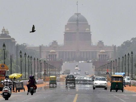 રાજપથ રોડ તપ્યો ગરમીમાં