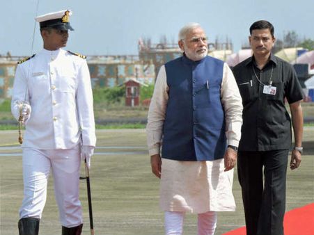 મોદીએ પોતાની ભવ્યતાનો અહેસાસ કરાવ્યો