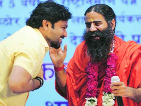 રામદેવ થોડા ચોંકી ગયા