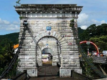 પુનલુર સસ્પેંશન બ્રીજ