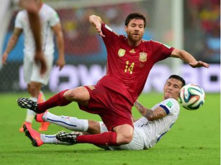 FIFA વર્લ્ડકપ 2014: સ્પેનને ચિલીએ 0-2થી આપી માત, વર્લ્ડકપથી બહાર