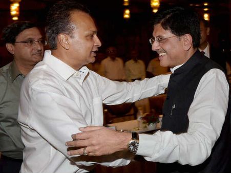 ઊર્જા મંત્રી અને અંબાણીની મુલાકાત
