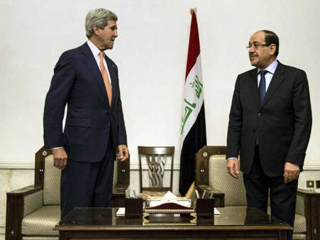 યુએસ સેક્રેટરી બગદાદમાં યુએસ સેક્રેટરી બગદાદમાં