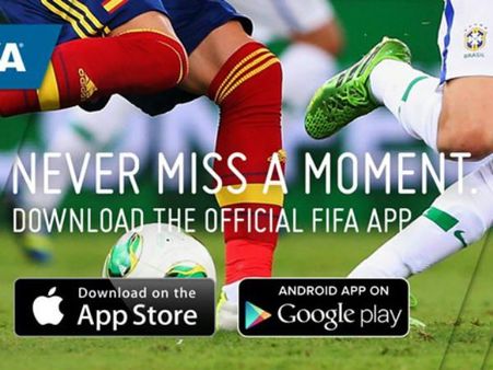ફિફા વર્લ્ડ કપ એપ્સ 1.8 કરોડ વખત ડાઉનલોડ કરવામાં આવી