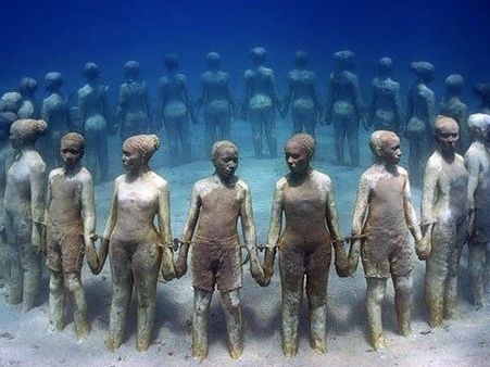 મ્યુઝિયમમાં રાખવામાં આવેલી માનવકૃતિઓ