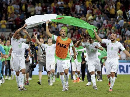 રશિયા અને અલ્જીરીયાની મેચની તસવીરી ઝલક