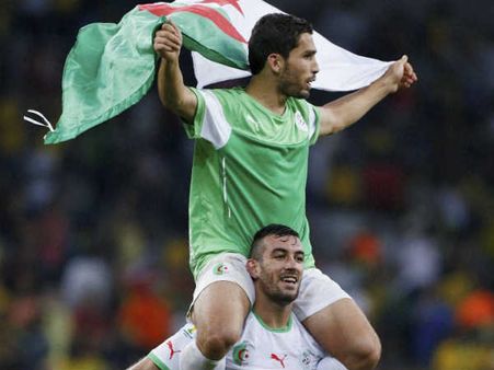 રશિયા અને અલ્જીરીયાની મેચની તસવીરી ઝલક