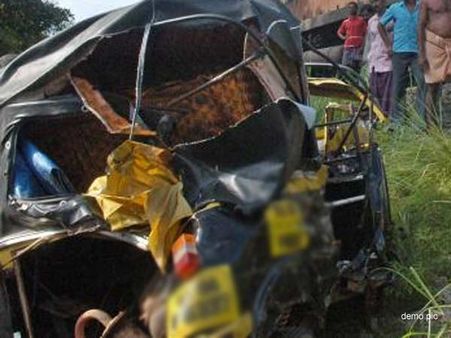 રાજકોટ પાસે રીક્ષા-ટ્રેન વચ્ચે અકસ્માતમાં એકનું મોત