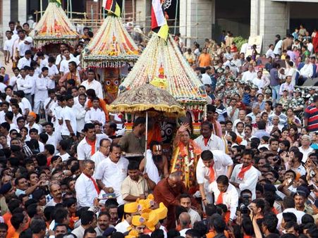 ભગવાન જગન્નાથની રથયાત્રા