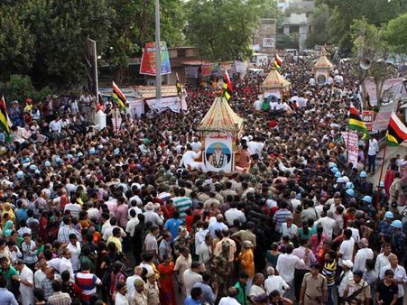 ભગવાન જગન્નાથની રથયાત્રા