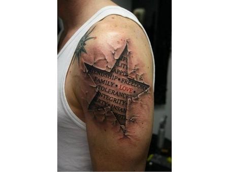 Amazingly Cool 3D Tattoos