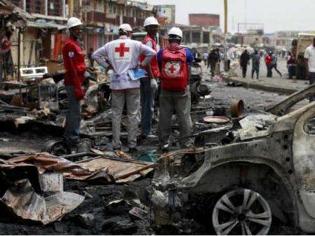 બસ સ્ટેન્ડ પર હુમલો