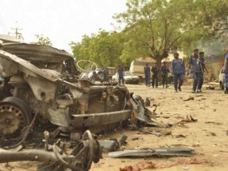 બજારમાં વાનમાં વિસ્ફોટ, 56ના મોત